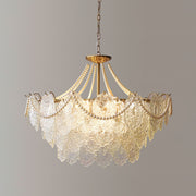 Pearls Glass Chandelier