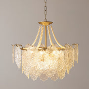 Pearls Glass Chandelier