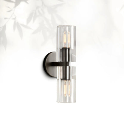 Arcachen Crystal Double Lights Wall Sconce