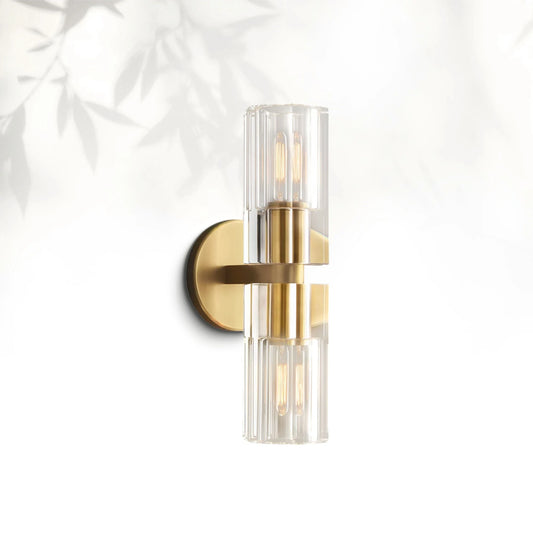 Arcachen Crystal Double Lights Wall Sconce