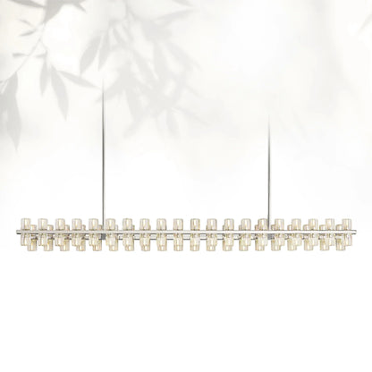 Arcachen Crystal Rectangular Chandelier 54'' 72"