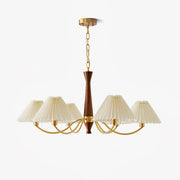 Pleated Chandelier