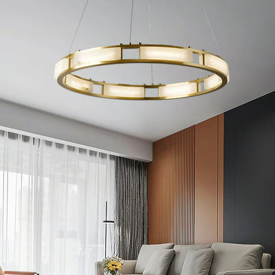 Qatar Alabaster Chandelier