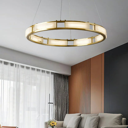 Qatar Alabaster Chandelier
