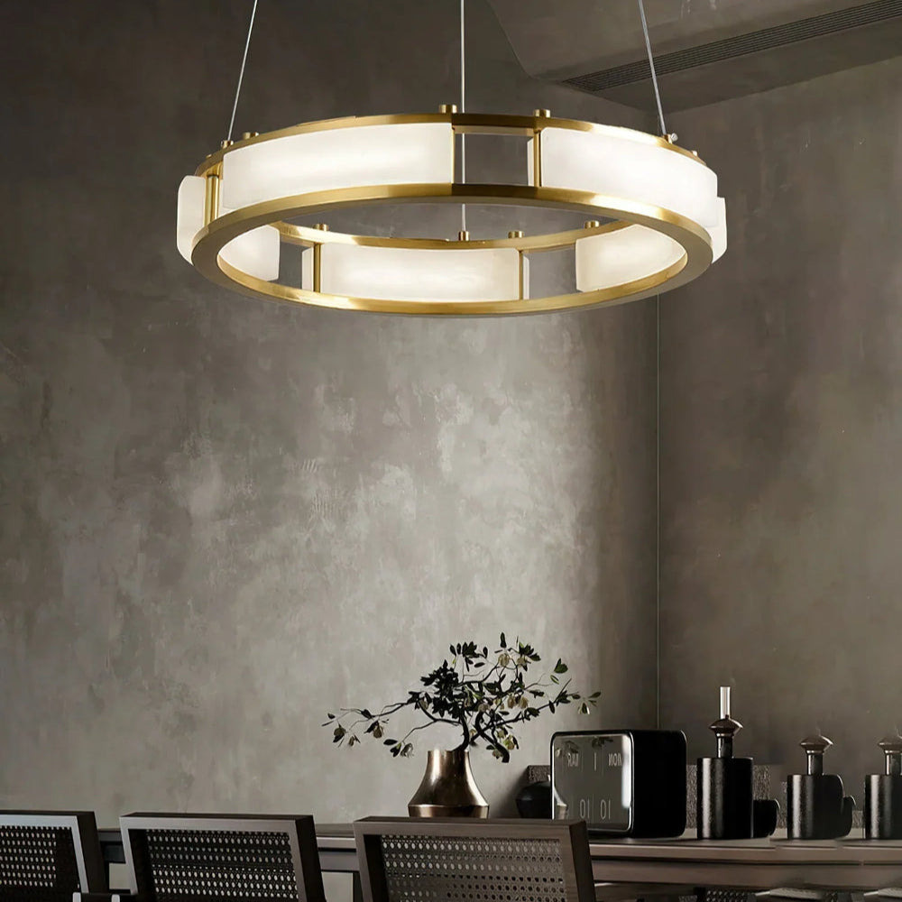 Qatar Alabaster Chandelier