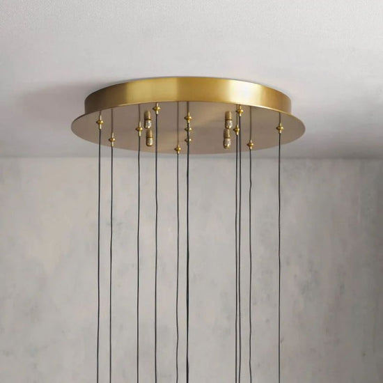Soltaire Round Chandelier 17"24"36"48''58"