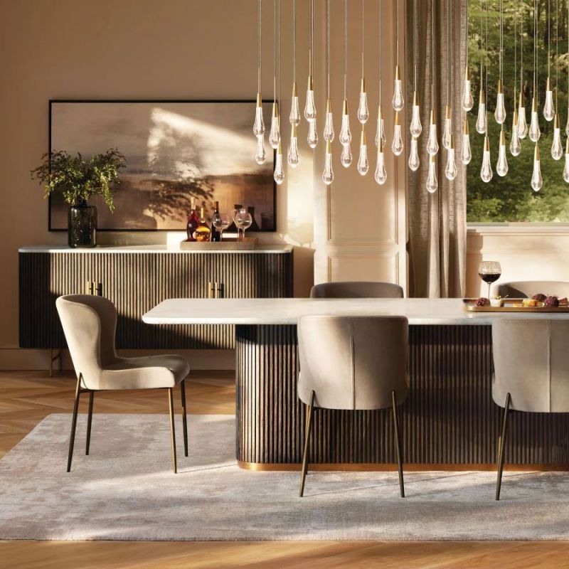 Soltaire Raindrop Linear Chandelier