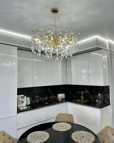 Albero Modern French-Style Branch Crystal Chandelier