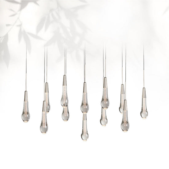 Soltaire 37" Linear Chandelier