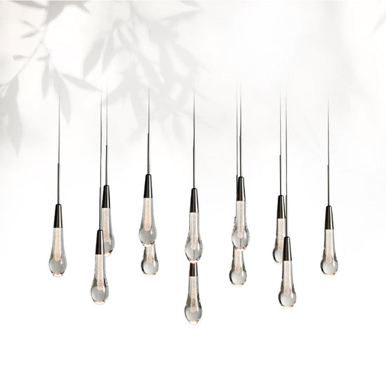 Soltaire 37" Linear Chandelier