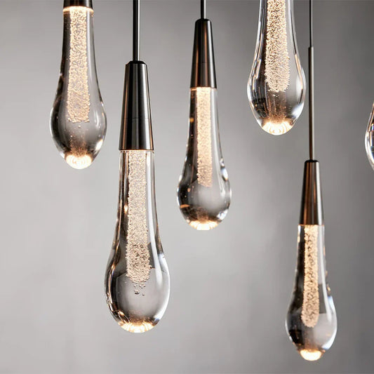 Soltaire 37" Linear Chandelier