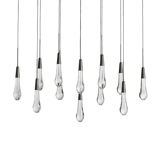 Soltaire 37" Linear Chandelier