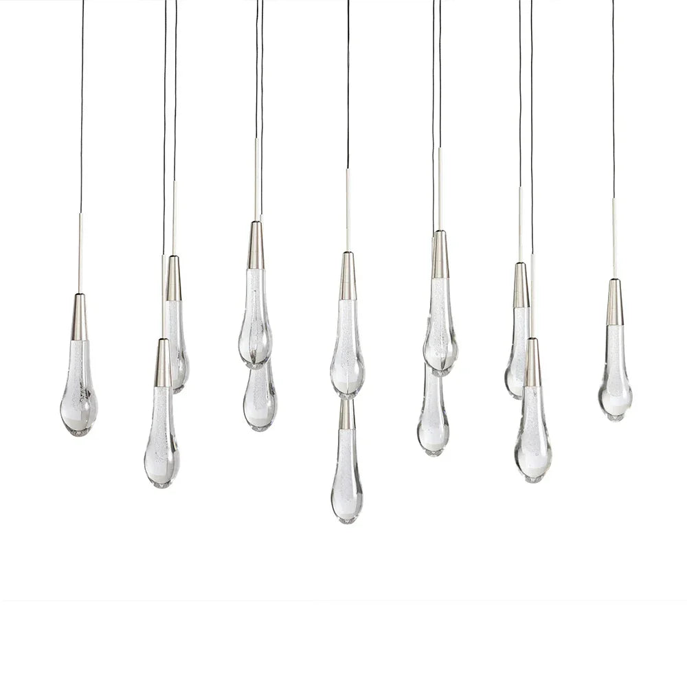 Soltaire 37" Linear Chandelier