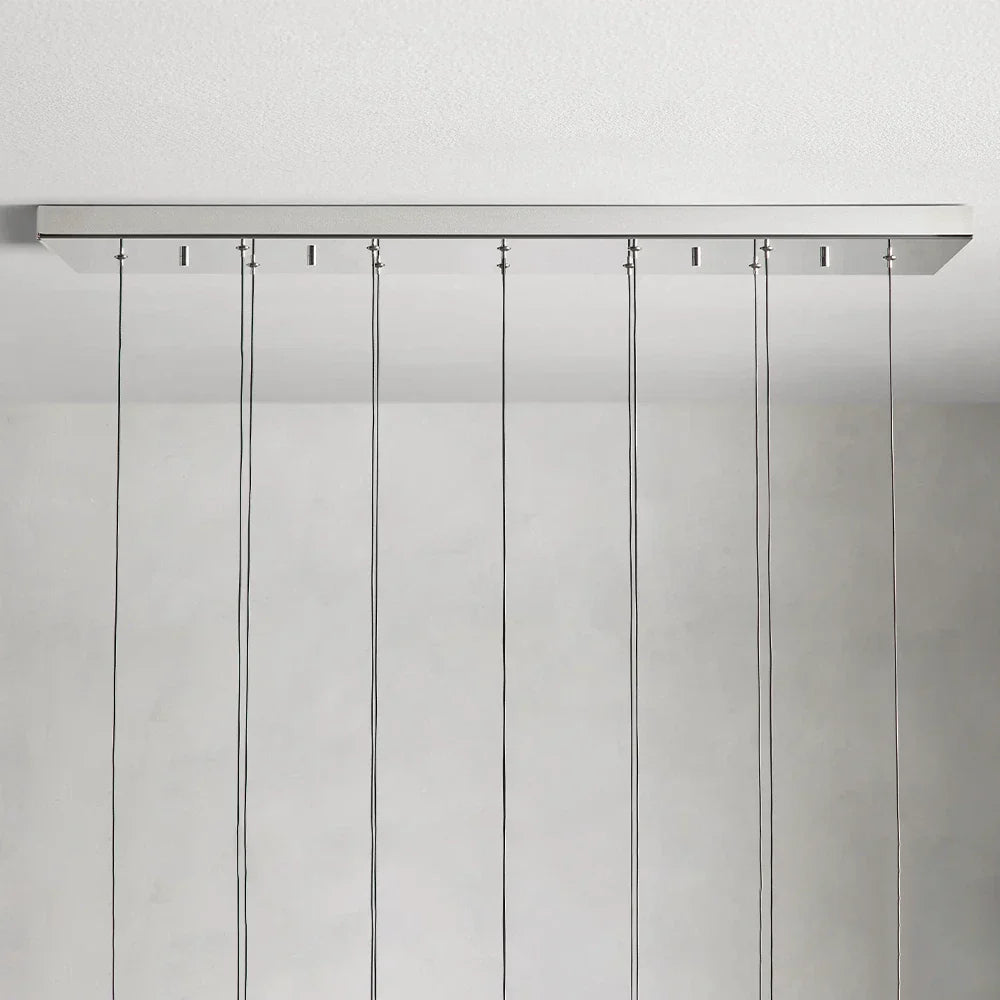 Soltaire 37" Linear Chandelier