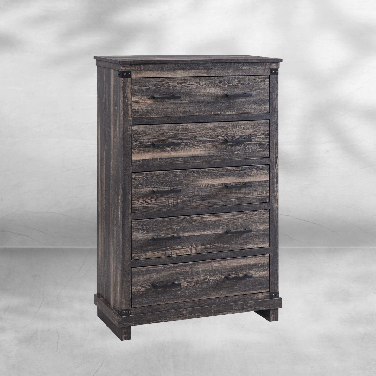 Farmhouse 5~8-Drawer Dresser: Rustic Wood Tall Chest for Bedroom