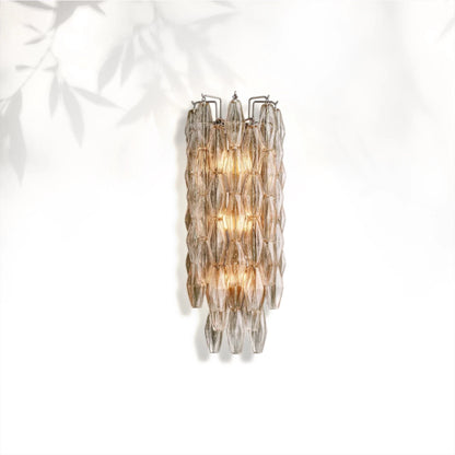 Chiaravalle Glass Short Wall Sconce 19", 30"