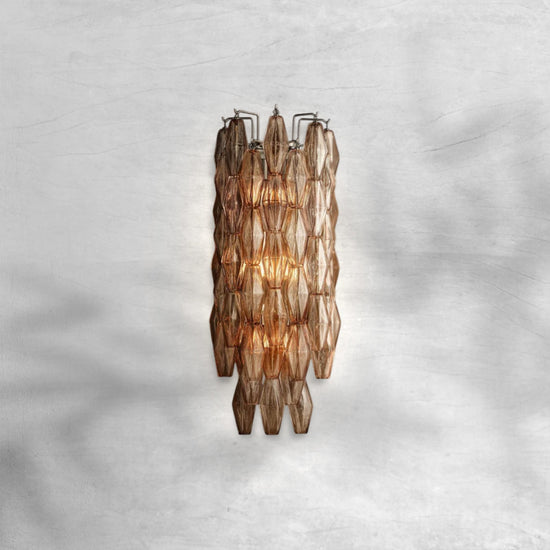 Cyra Glass Short Wall Sconce