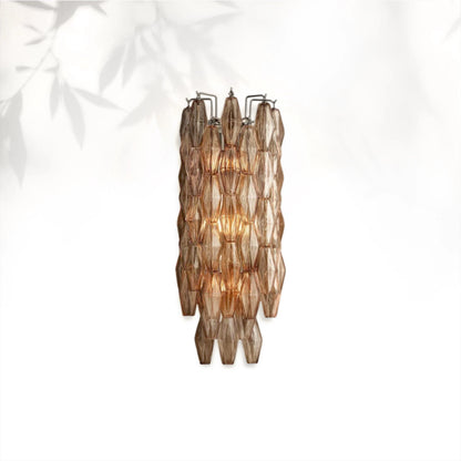Chiaravalle Glass Short Wall Sconce 19", 30"