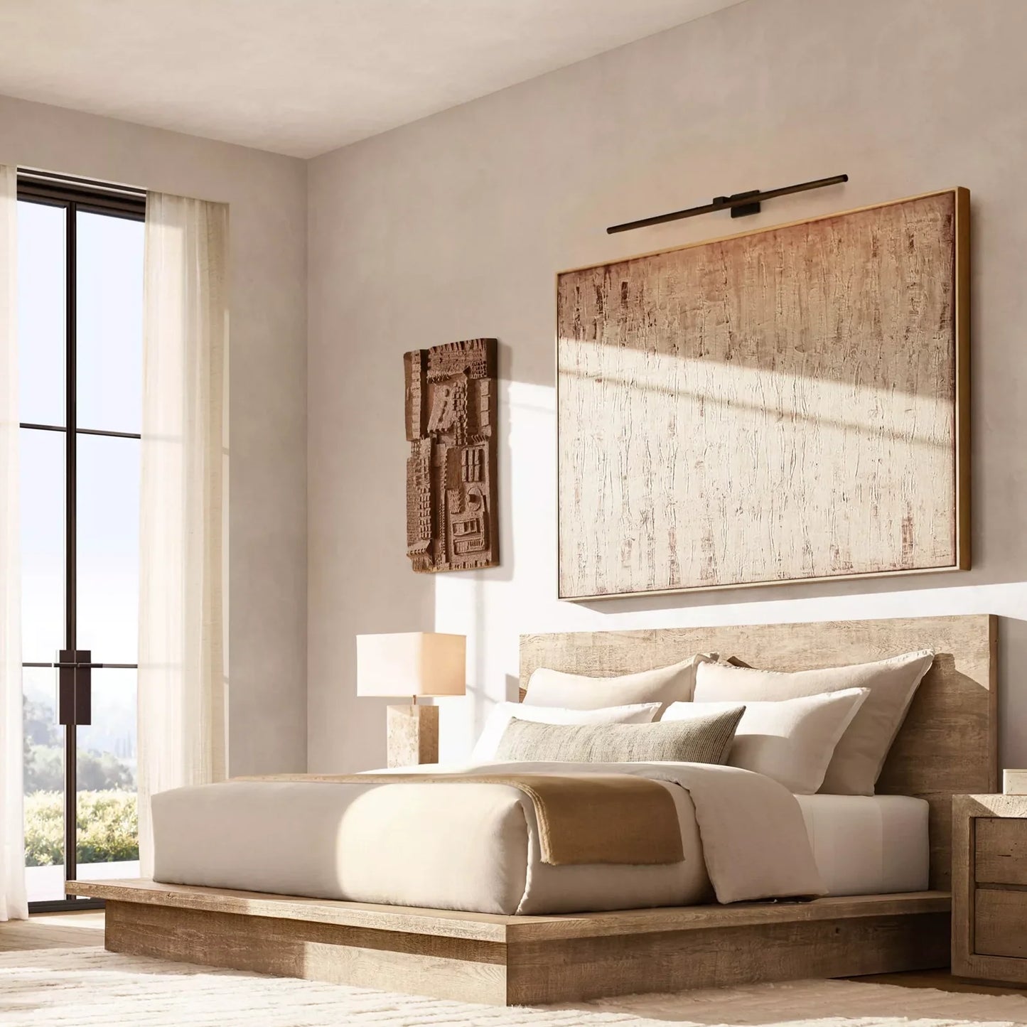 Vila Round Picture Light