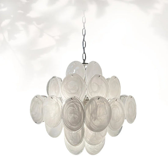 Vintage Murano-Style 19.7″ Glass Chandelier