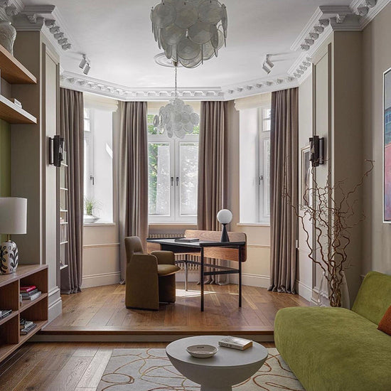 Vintage Murano-Style 19.7″ Glass Chandelier
