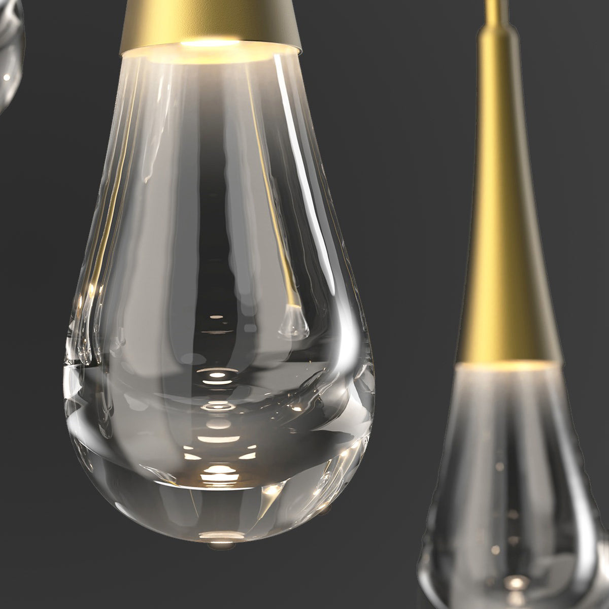 Soltaire Raindrop LED Pendant Light