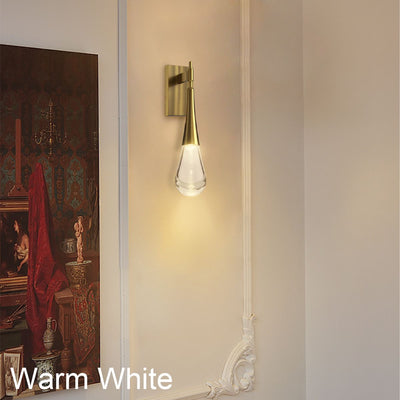 Soltaire Water Drop  LED Wall Sconce