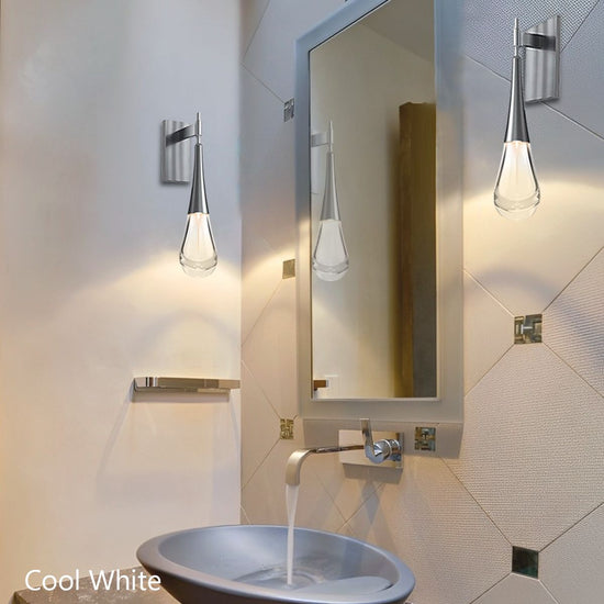 Soltaire Water Drop  LED Wall Sconce