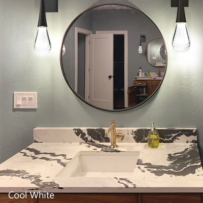 Soltaire Water Drop  LED Wall Sconce