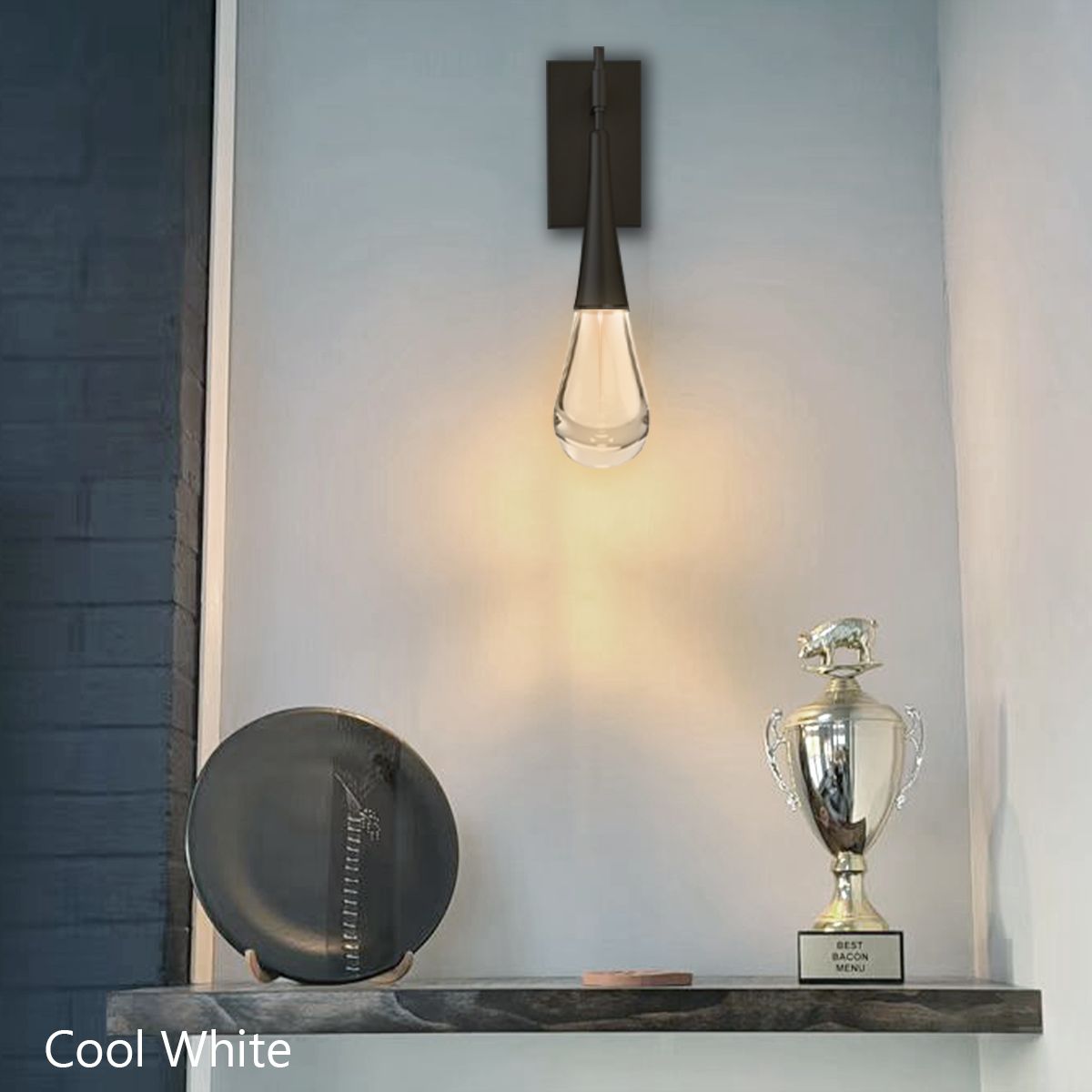 Soltaire Water Drop  LED Wall Sconce