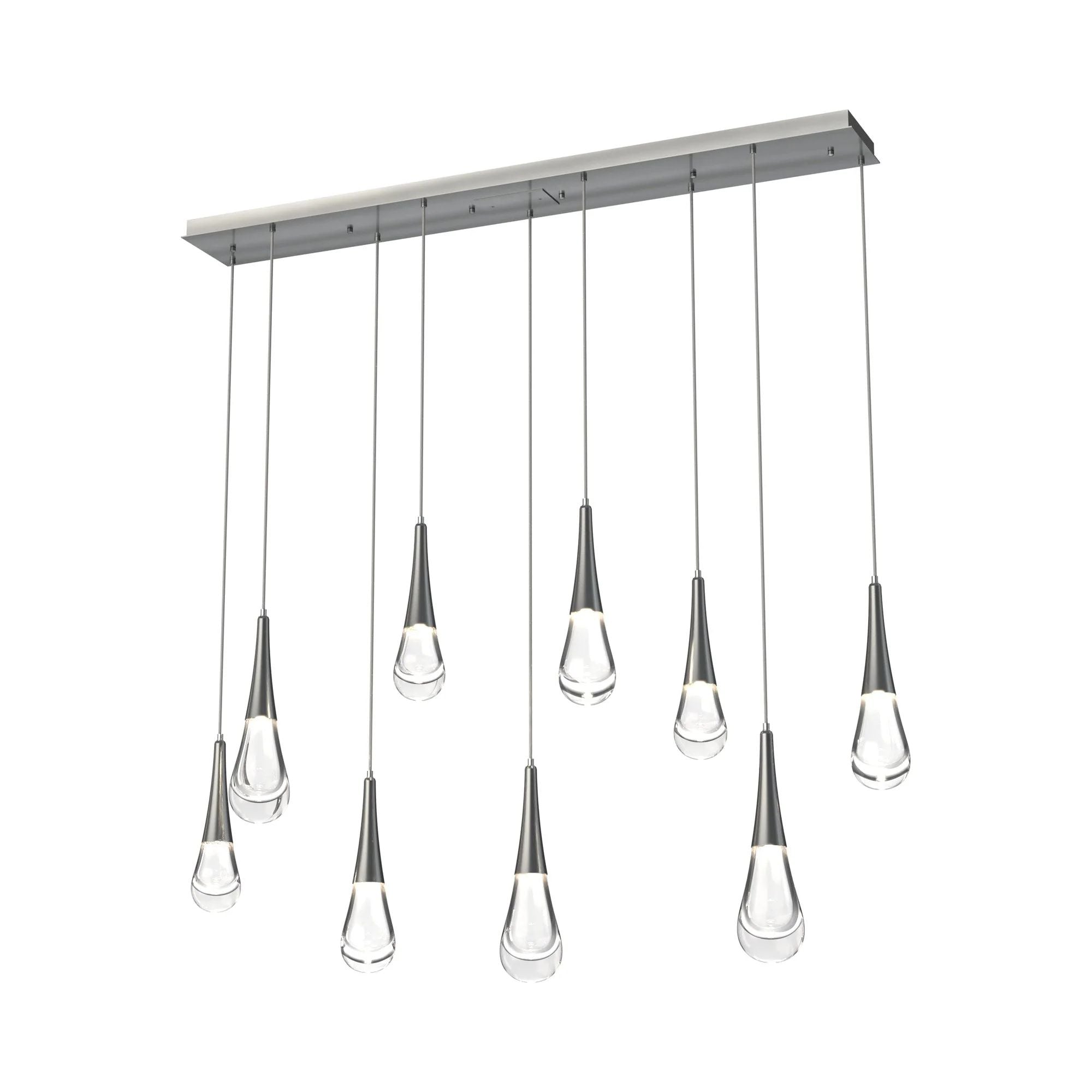Soltaire Raindrop Rectangle  LED Chandelier