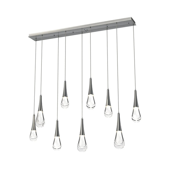 Soltaire Raindrop Rectangle  LED Chandelier