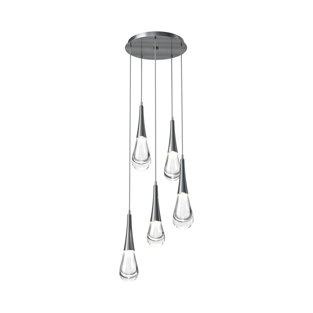 Soltaire Raindrop Round LED Chandelier