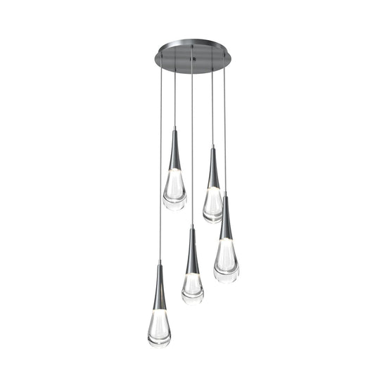 Soltaire Raindrop Round LED Chandelier