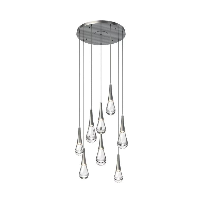 Soltaire Raindrop Round LED Chandelier