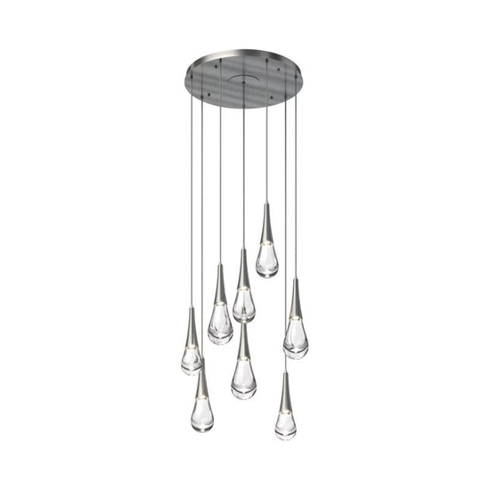 Soltaire Raindrop Round LED Chandelier