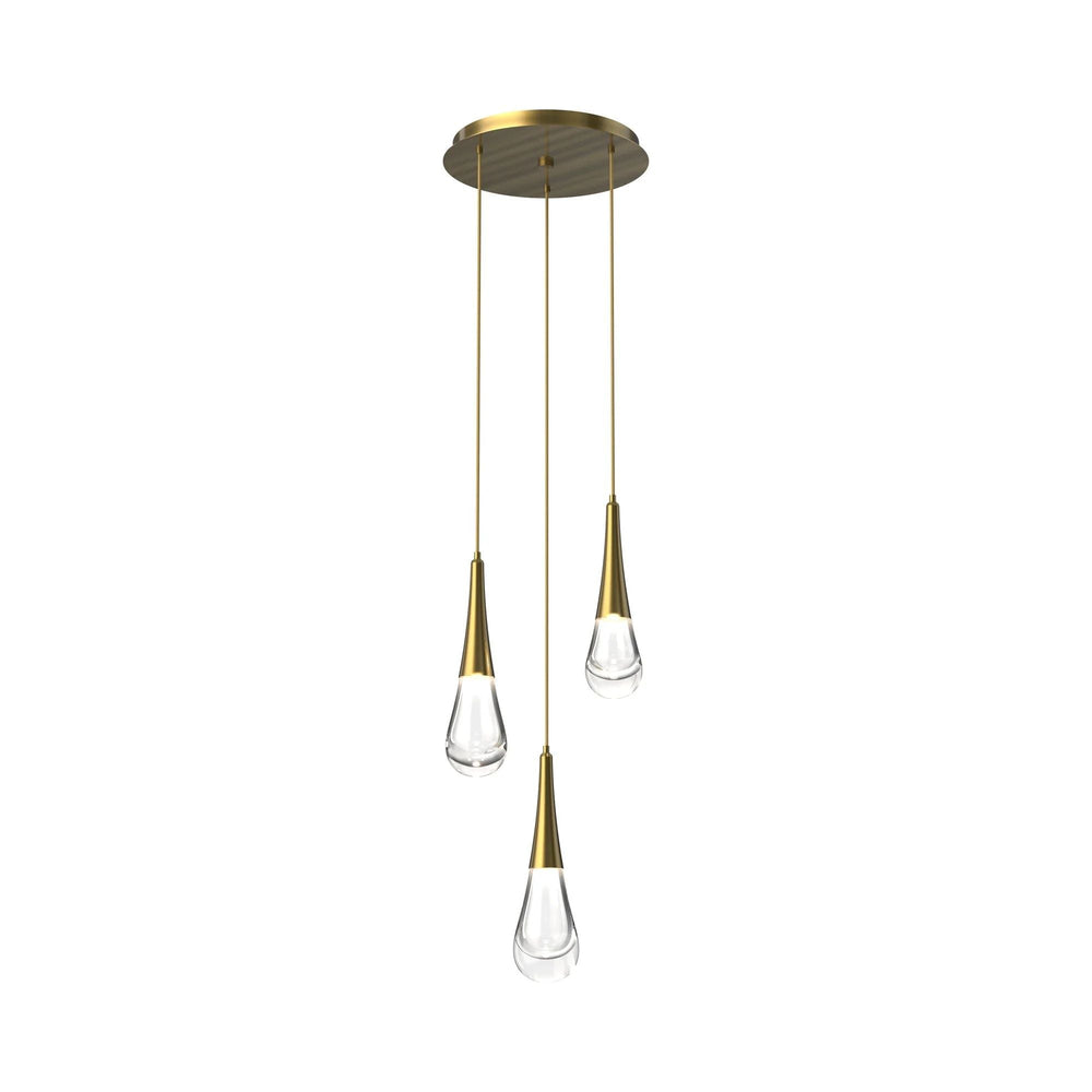 Soltaire Raindrop Round LED Chandelier