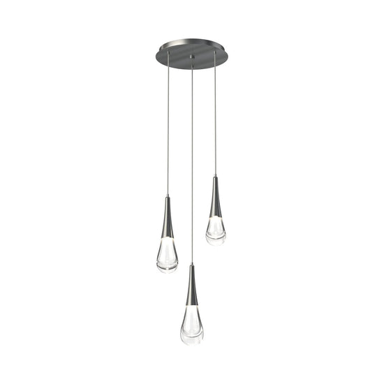 Soltaire Raindrop Round LED Chandelier
