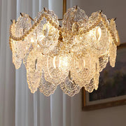 Wave Pearl Chandelier