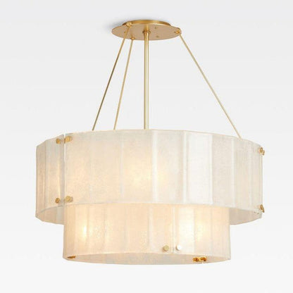 Womter 2 Tier Crystal Chandelier