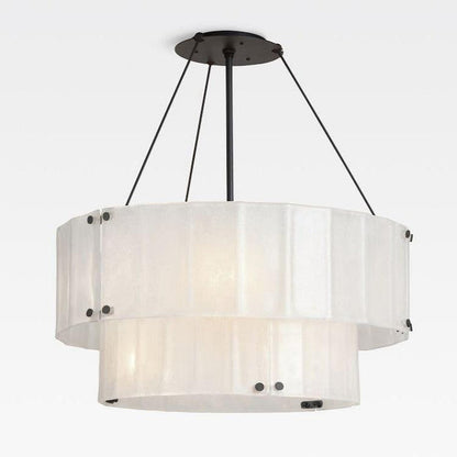Womter 2 Tier Crystal Chandelier
