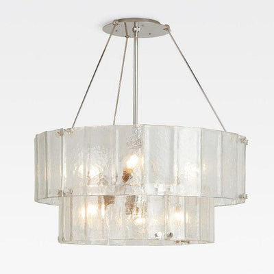 Womter 2 Tier Crystal Chandelier