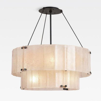 Womter 2 Tier Crystal Chandelier