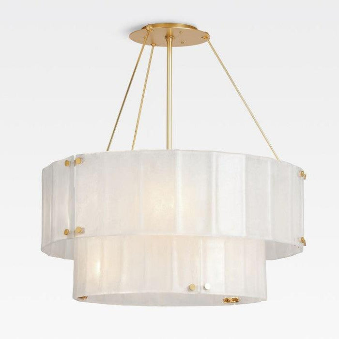 Womter 2 Tier Crystal Chandelier