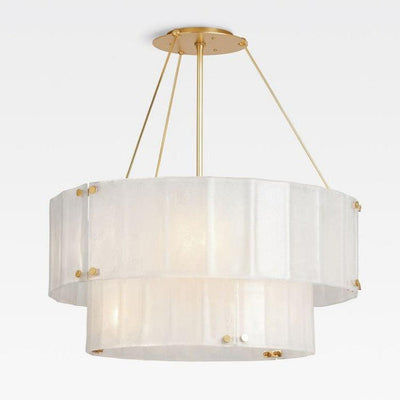 Womter 2 Tier Crystal Chandelier