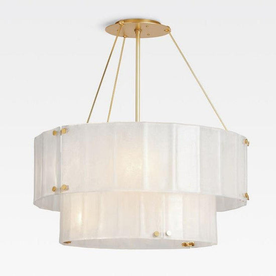 Womter 2 Tier Crystal Chandelier