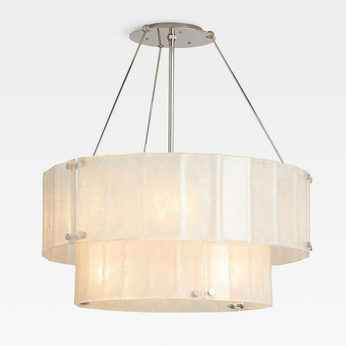 Womter 2 Tier Crystal Chandelier