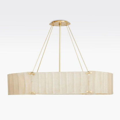 Womter Oval Crystal Chandelier 48"