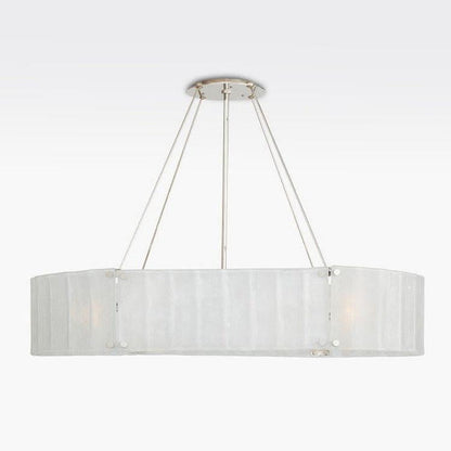 Womter Oval Crystal Chandelier 48"