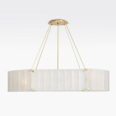 Womter Oval Crystal Chandelier 48"